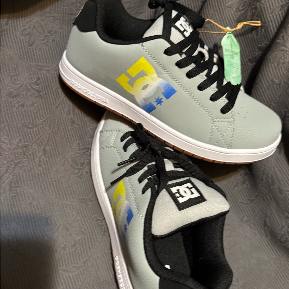DGK Gray and Blue Athletic Shoes